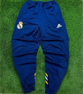 Chándal Adidas Real Madrid Azul y Amarillo Vintage