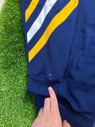 Chándal Adidas Real Madrid Azul y Amarillo Vintage