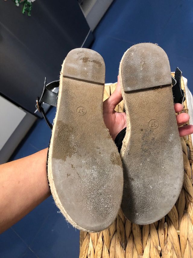 Sandalias Mustang Negras