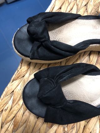 Sandalias Mustang Negras