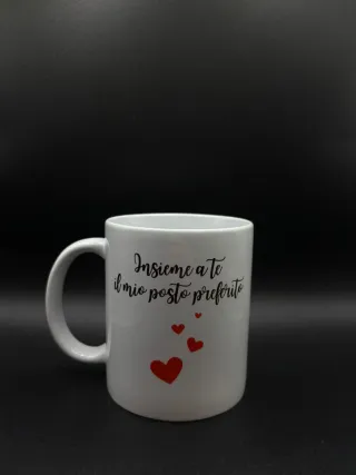 Tazza personalizzata con cuori