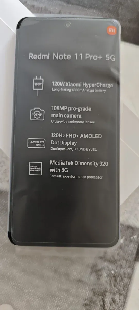 Xiaomi Redmi Note 11 Pro+ 5G blanco