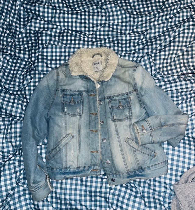 Chaqueta vaquera borrego Primark