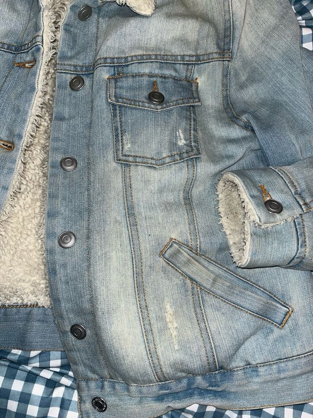 Chaqueta vaquera borrego Primark