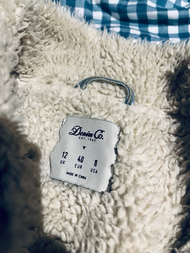 Chaqueta vaquera borrego Primark