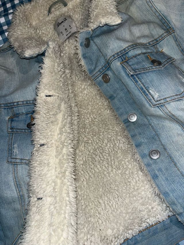 Chaqueta vaquera borrego Primark