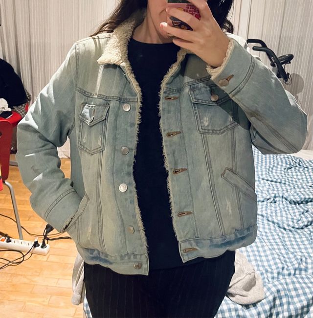 Chaqueta vaquera borrego Primark