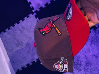Gorra St. Louis Cardinals Marrón y Roja
