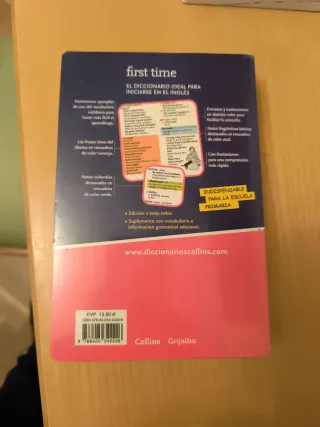 First Time Ingles: Diccionario bilingue Espanol...