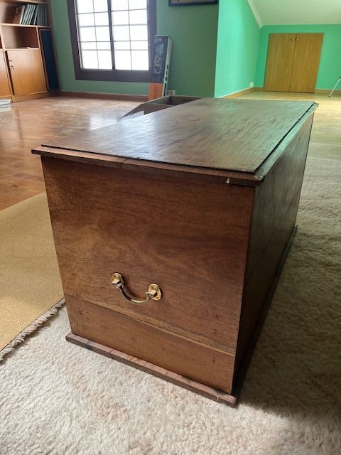 Mueble botellero madera maciza vintage