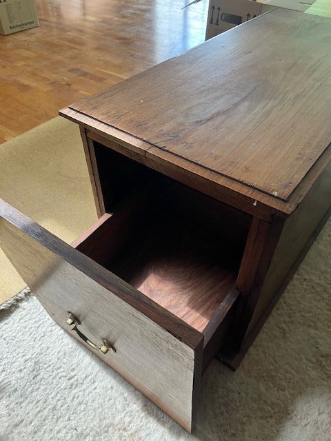 Mueble botellero madera maciza vintage