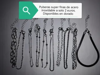 Lote de pulseras variadas