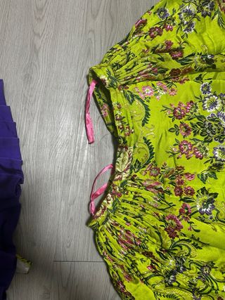 Traje Fallera Seda Brocada Verde Siglo XVIII