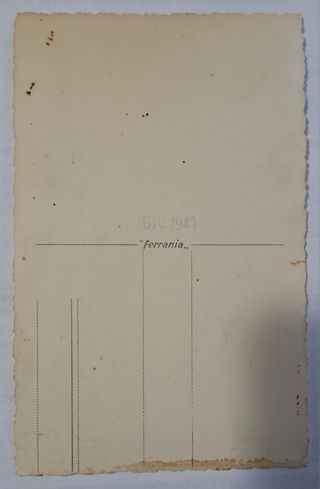 Cartolina postale antica militare