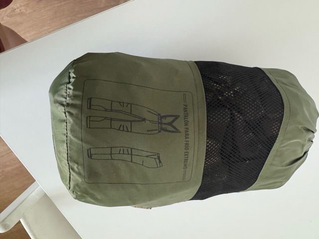 Chaqueta Militar Frío Extremo Verde