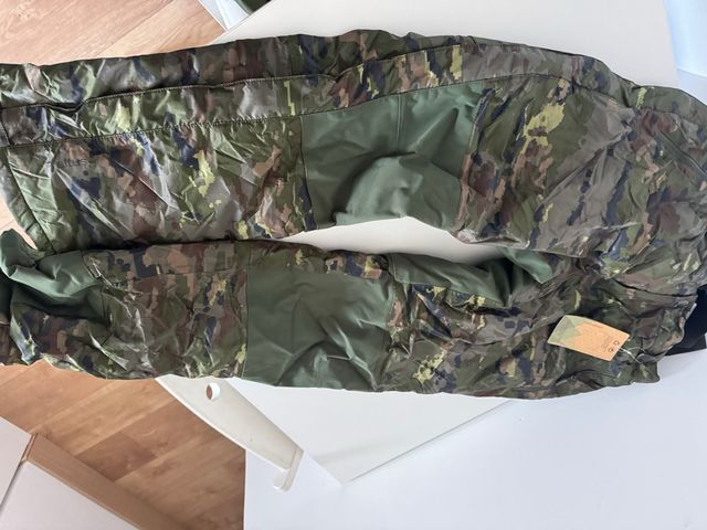 Chaqueta Militar Frío Extremo Verde