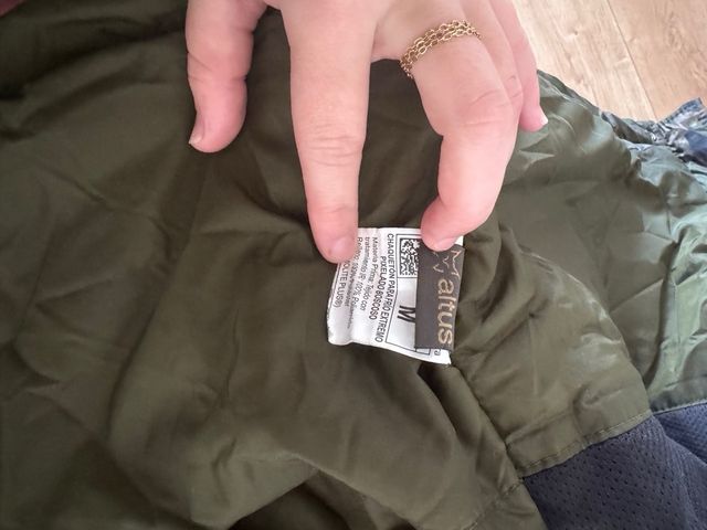 Chaqueta Militar Frío Extremo Verde