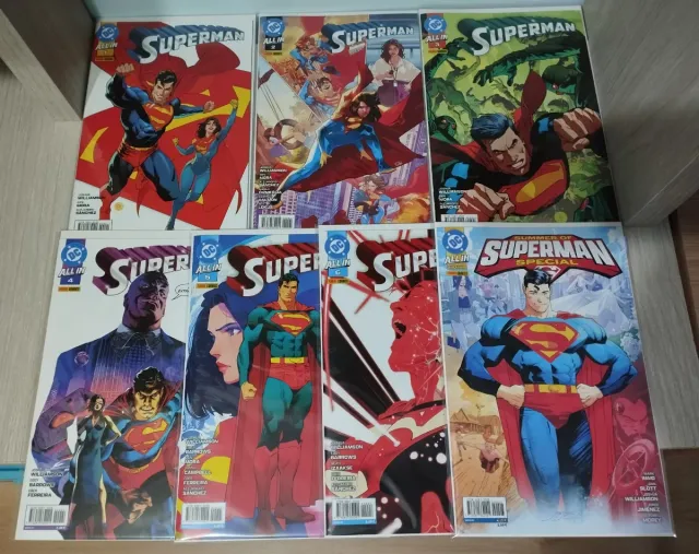 ALL IN SUPERMAN 1 2 3 4 5 6 + SUMMER OF SUPERMAN