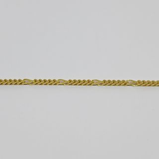 Cadena Oro Eslabón Espiga 5x1