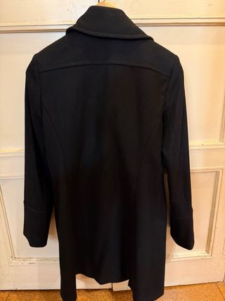 Abrigo lana Naf Naf negro