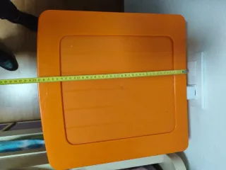 Cajonera modular de plástico multicolor