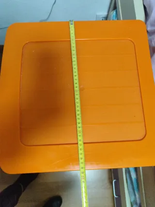 Cajonera modular de plástico multicolor