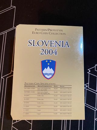 Eslovenia 2004 Euroset Cartera Oficial BU