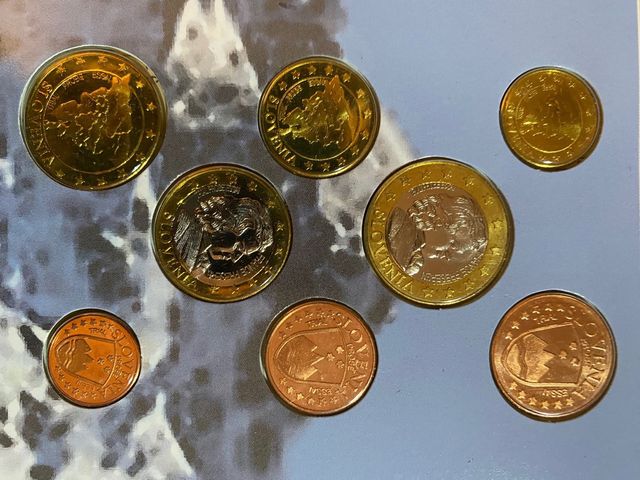 Eslovenia 2004 Euroset Cartera Oficial BU