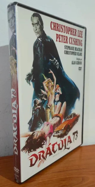 Película Drácula 73 DVD Nueva (Christopher Lee)