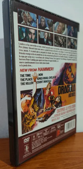 Película Drácula 73 DVD Nueva (Christopher Lee)