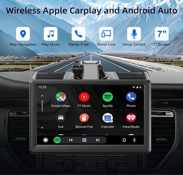 Pantalla Coche CarPlay 7”