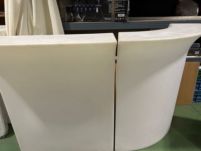 Barre LED bianche in plastica