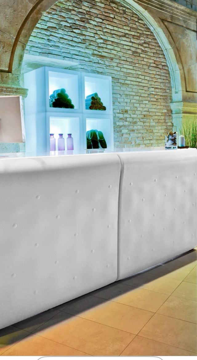 Barre LED bianche in plastica