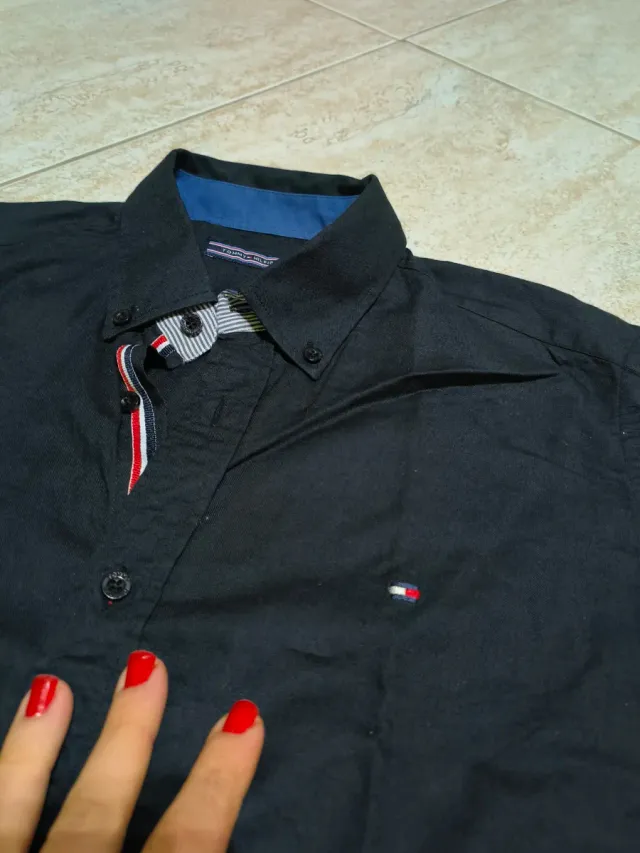 Camicia Tommy Hilfiger S Nera