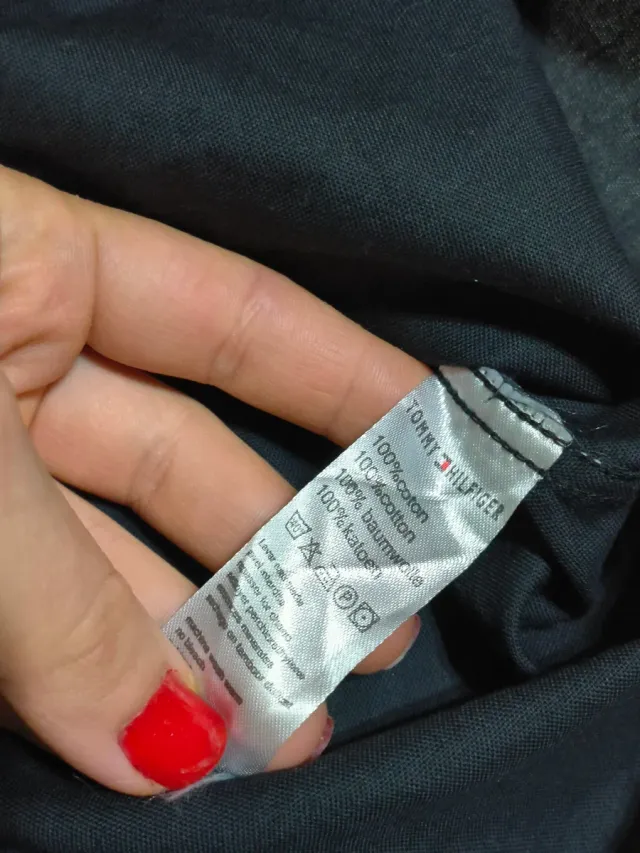 Camicia Tommy Hilfiger S Nera