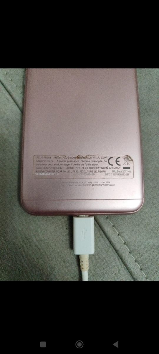 Asus A007 64GB Rosa e Bianco