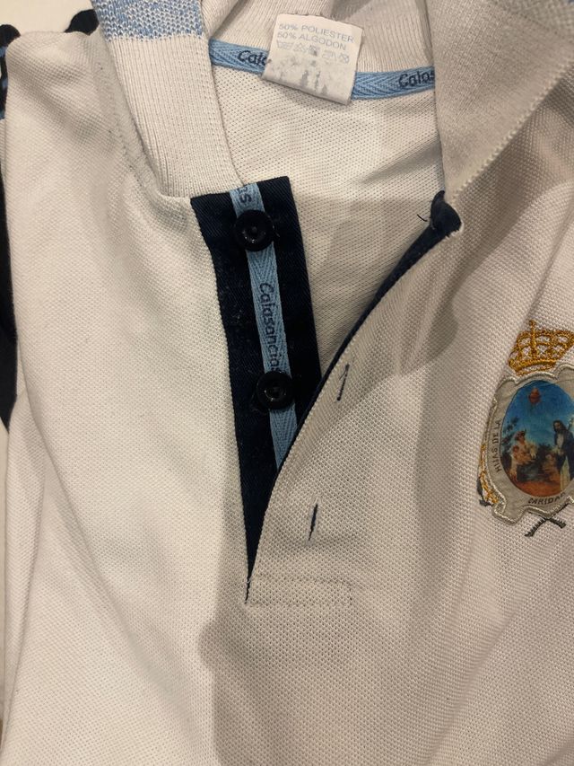 Lote calasancio 4 polosT-14 chaqueta T-16 35€