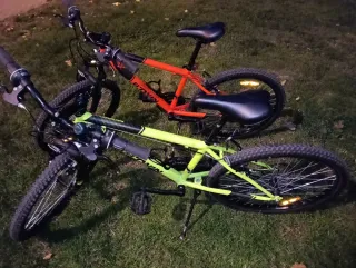 Bicicleta Rockrider 500 Montaña. 24" pulgadas 1'95