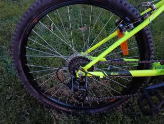 Bicicleta Rockrider 500 Montaña. 24" pulgadas 1'95