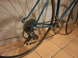Bicicleta Clásica Azul
