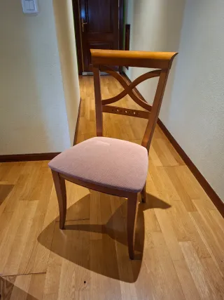 Conjunto Muebles Salón Madera y Cristal