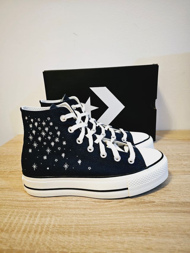 Converse plataforma. Nuevas