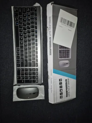 Teclado y ratón inalámbricos