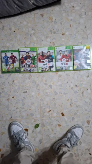 Juegos FIFA XBOX 360 (Lote)