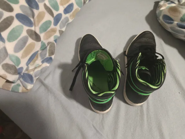 Zapatillas Adidas Top Ten Mujer Negras y Verdes