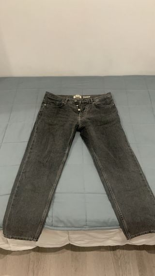 Pantalón Pull&Bear Gris Usado 2 Veces
