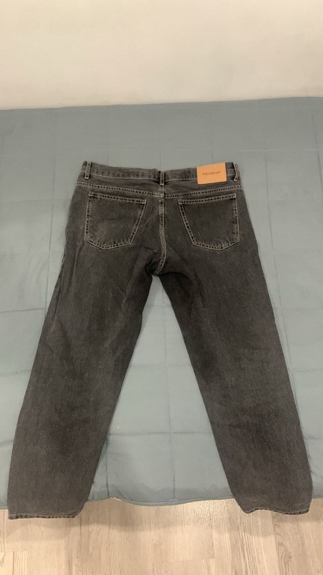 Pantalón Pull&Bear Gris Usado 2 Veces