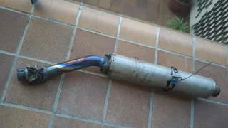 Escape de moto para Suzuki gsxr original pasa itv.