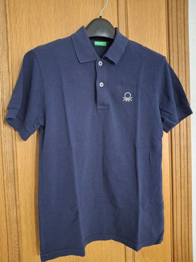 Polo Benetton niño T.10-11 años SEMINUEVO