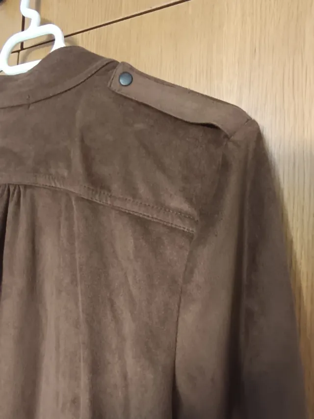 Vestido Marrón Ante Talla XL